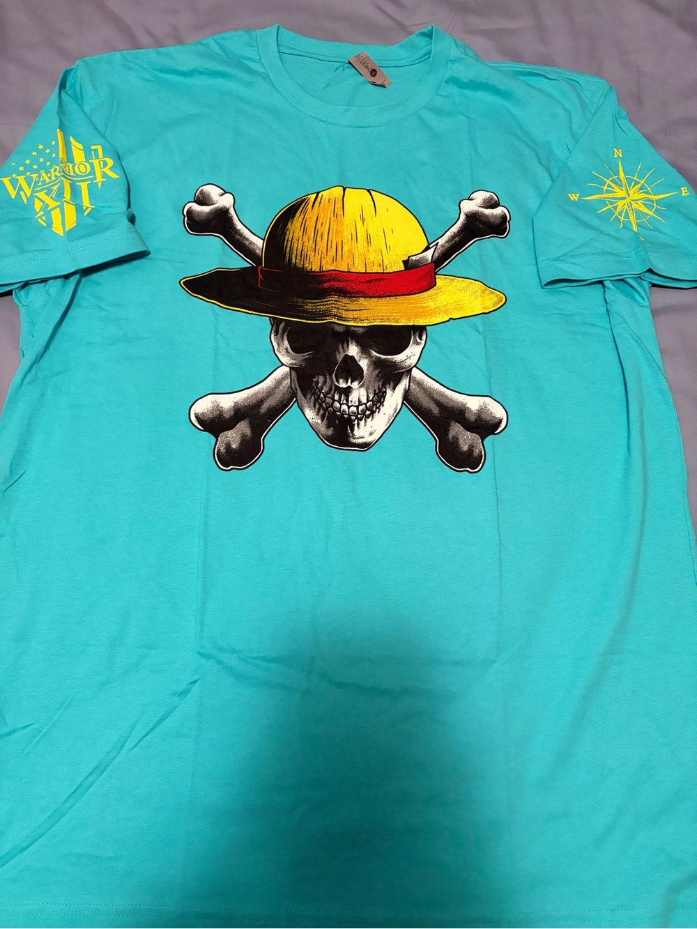 Men’s Warrior XII Skull & Crossbones Graphic T-Shirt XL Brand New